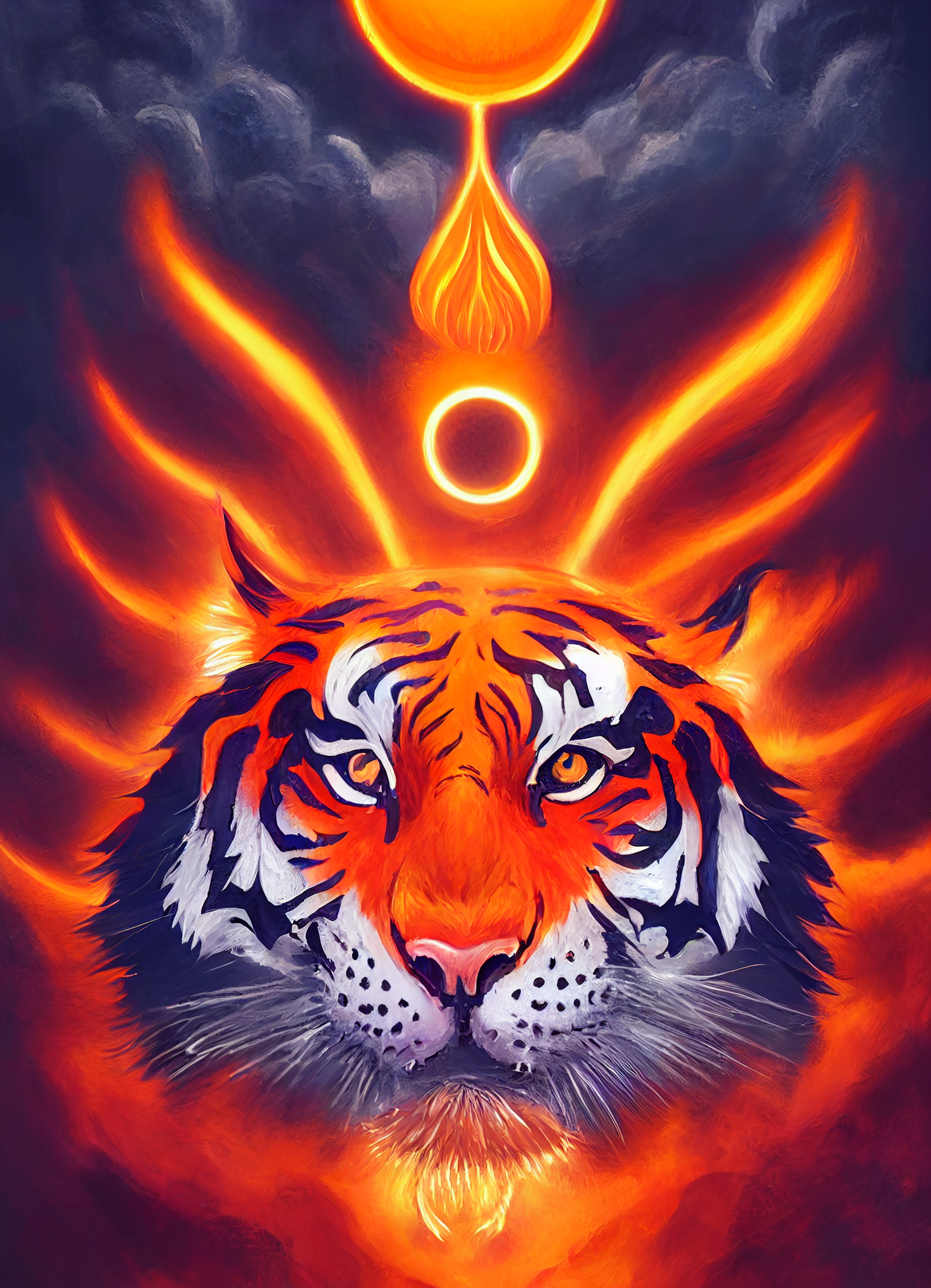 orange_spirit_radiating_tiger_laying_on_cloud_with_a.png